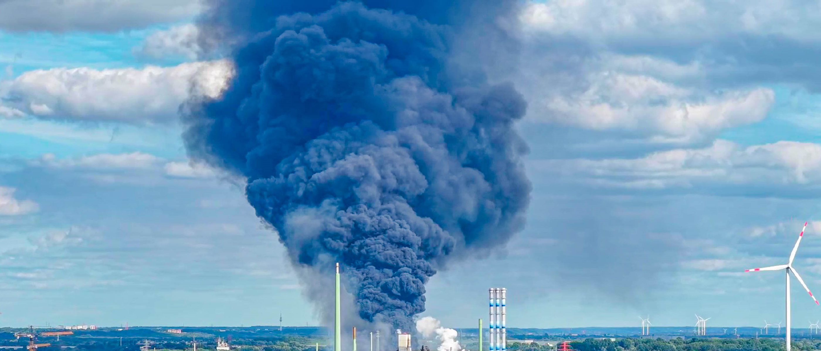 Großfeuer auf der Veddel