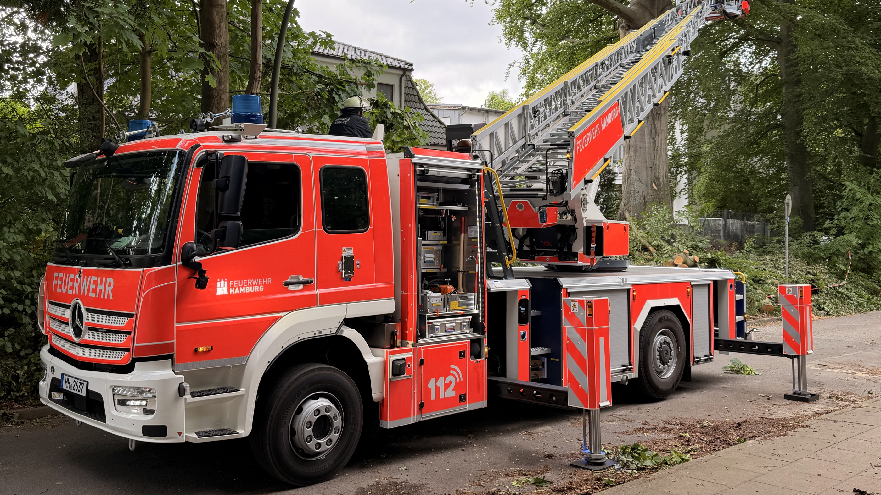 Erneute Einsätze aufgrund von Trockenheit in Kombination mit Sturm